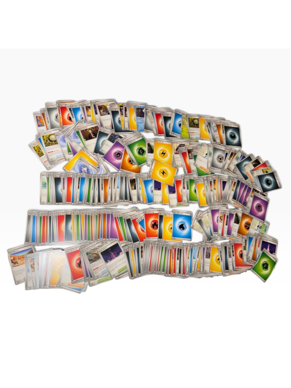 Pokémon Trading Card Game Bulk Energy & Trainer Cards Lot Bundle 500+